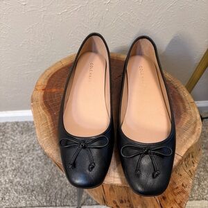 Cole Haan Women's Black Leather Loafers